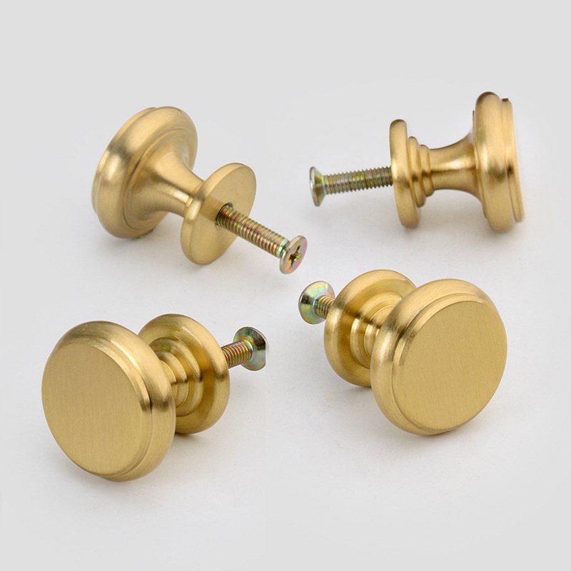 Furniture Hardware Knobs - Poignées de meuble rétro en laiton