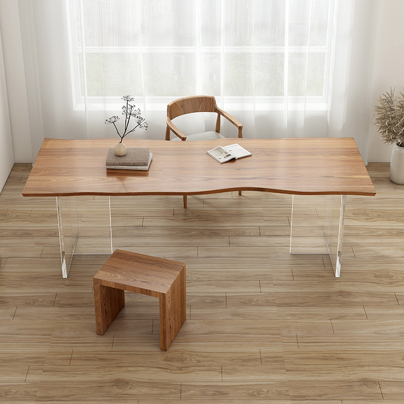 Home Furniture & Hardware Trading - Bureau nordique de luxe en acrylique