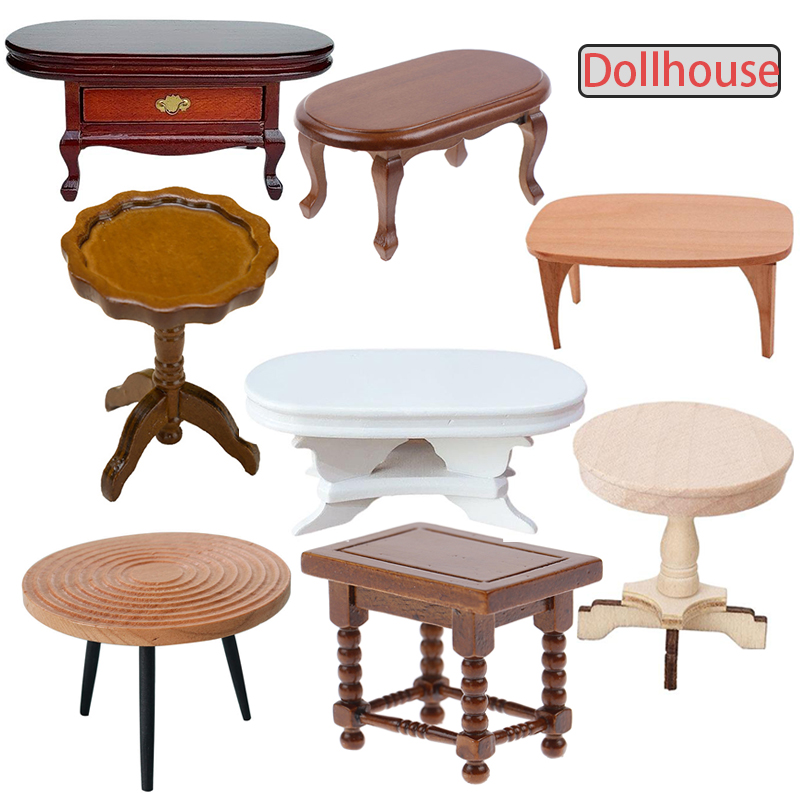 Home Furniture & Hardware Trading - Maison de poupée Miniature 1:12, Table