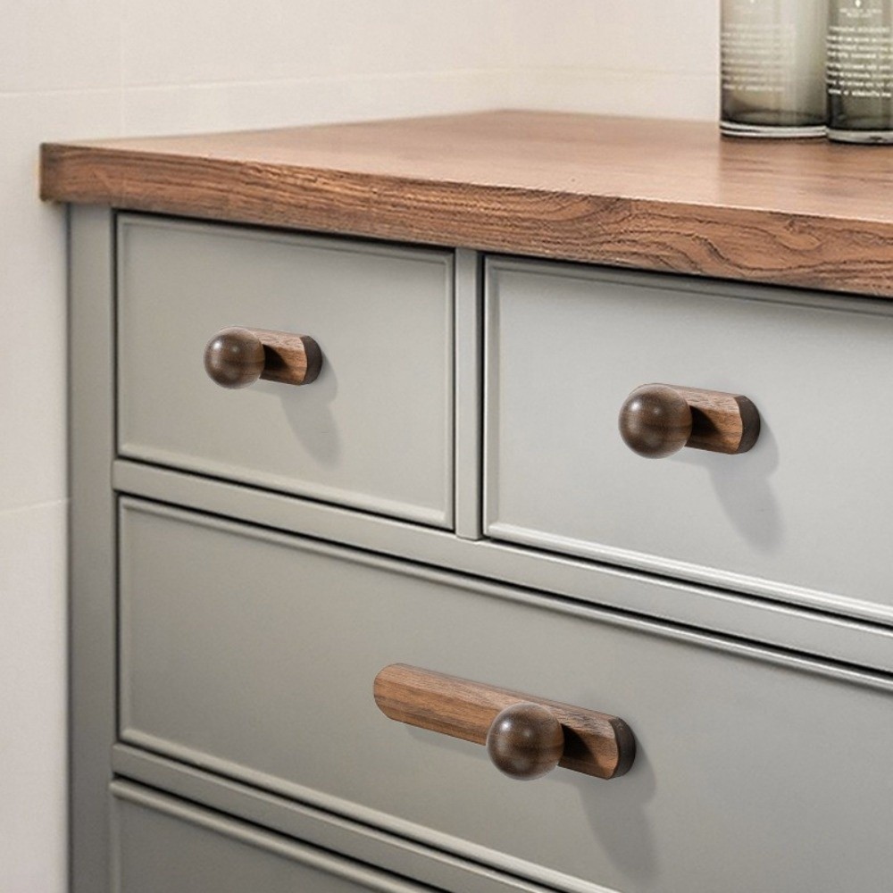 Cabinet Knob Round - Poignées de meuble de style nordique,