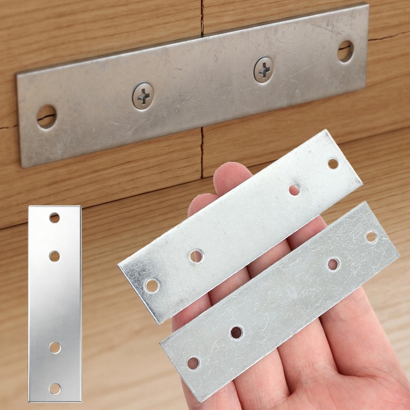 Furniture Hardware Supply - Supports droits robustes en métal, plaques