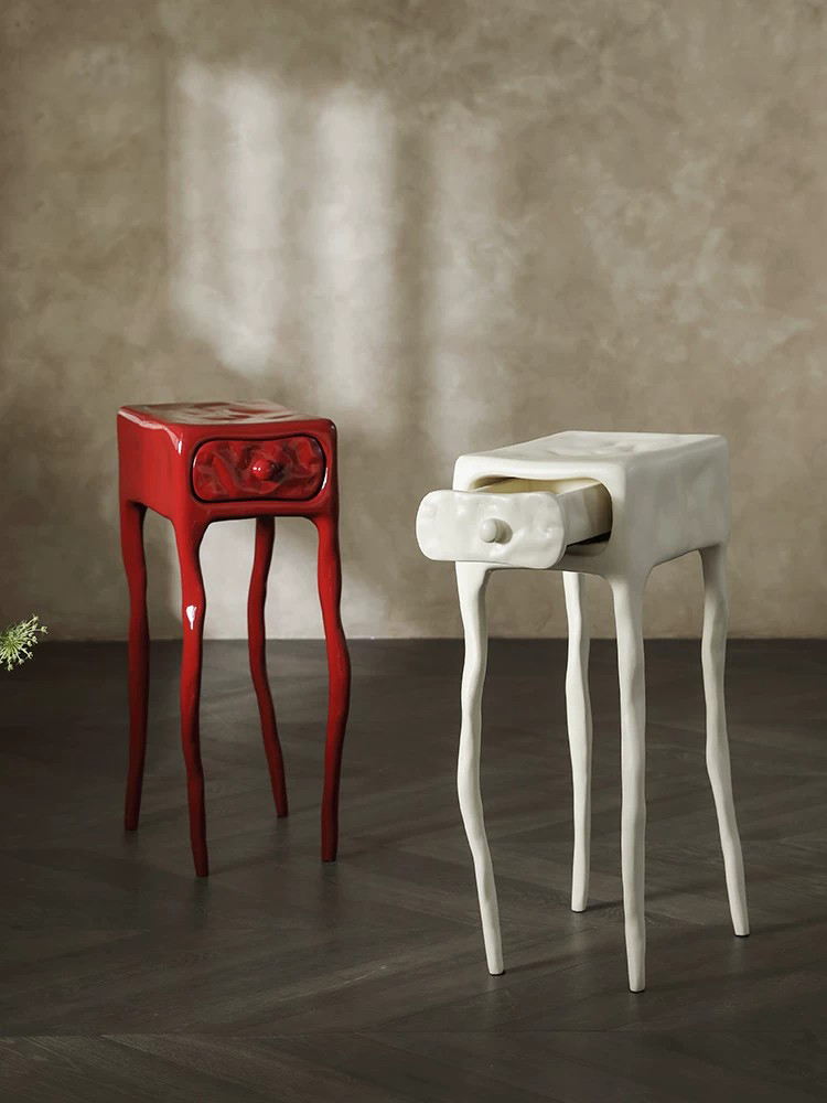 Home Furniture & Hardware Trading - Table d'appoint texturée en argile de