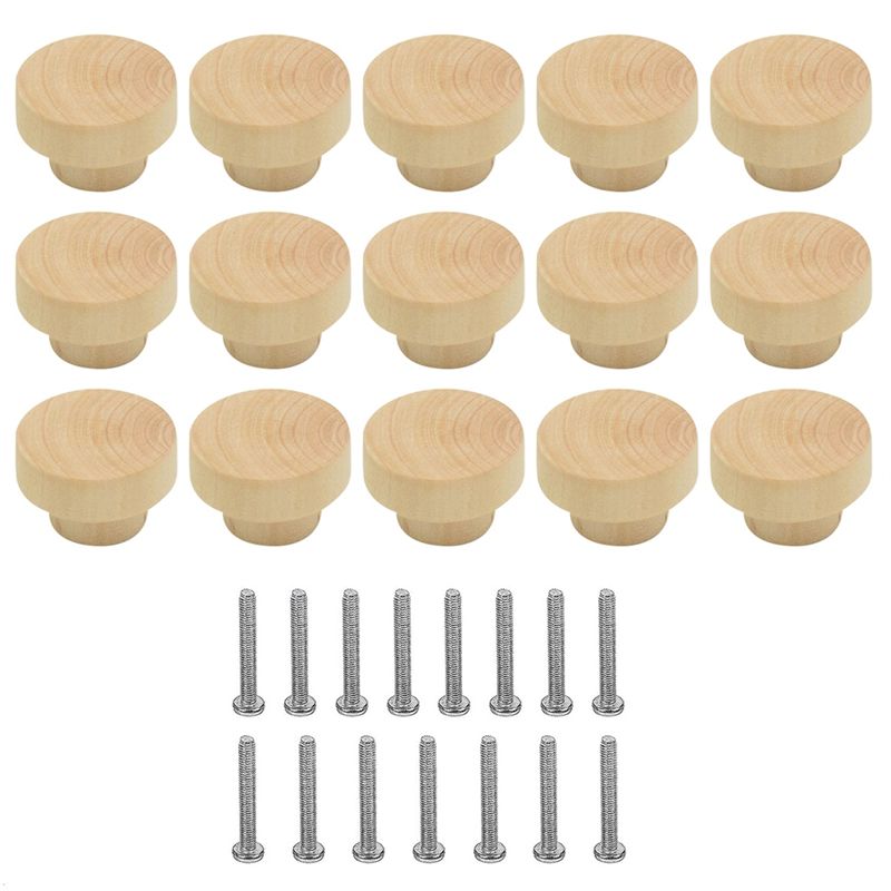 Cabinet Knob Round - YANA50I 15 pièces Boutons de tiroir