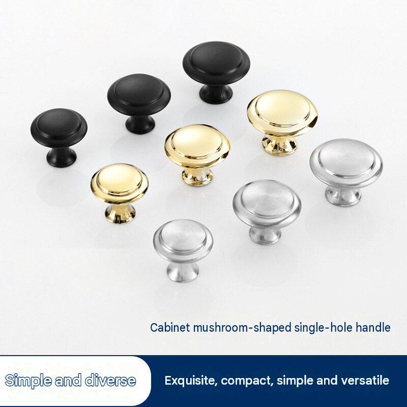 Boutons de meuble en acier ino - Cabinet Knob Round avis et prix