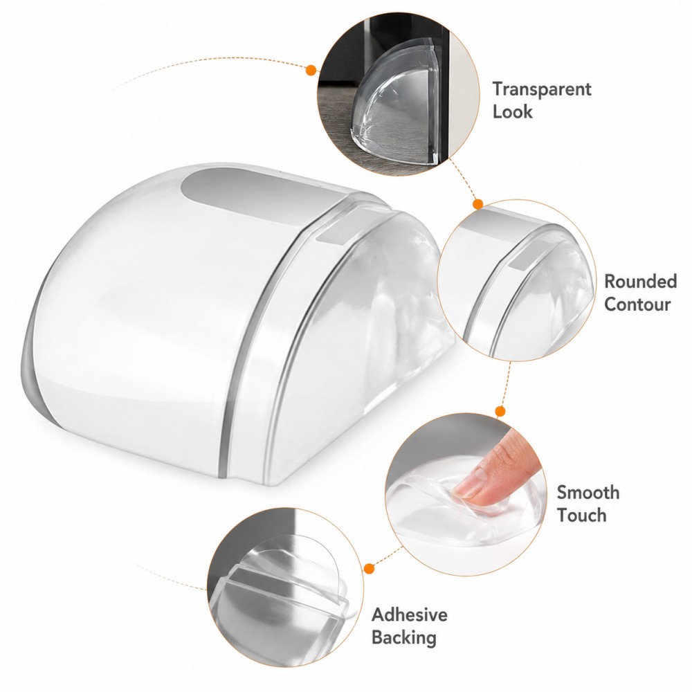 Butée de porte transparente en - Furniture Hardware Factory avis et prix