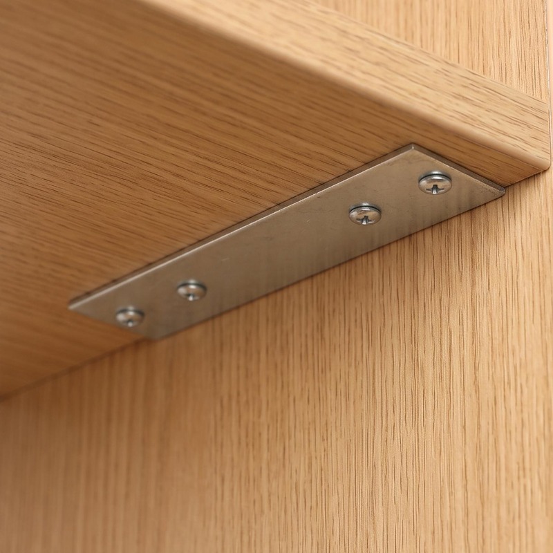 Supports droits robustes en mé - Furniture Hardware Supply avis et prix