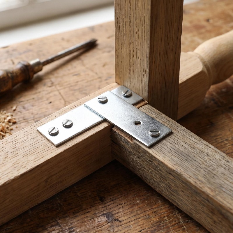 Supports droits robustes en mé - Furniture Hardware Supply avis et prix