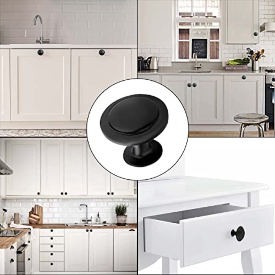 Lot de 12 boutons de meuble ro - Cabinet Knob Round avis et prix