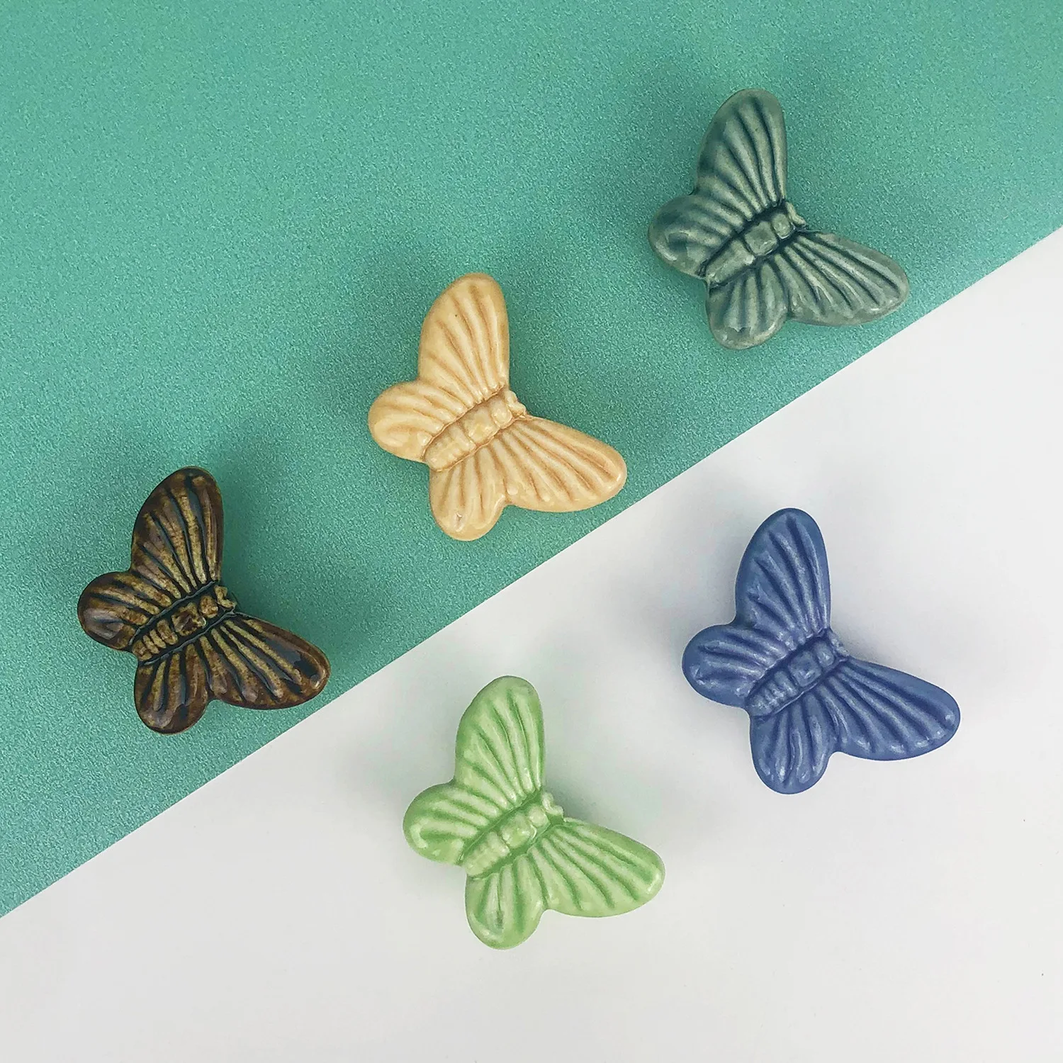 Fine Lovely Butterfly Céramiqu - Furniture Hardware Paint avis et prix