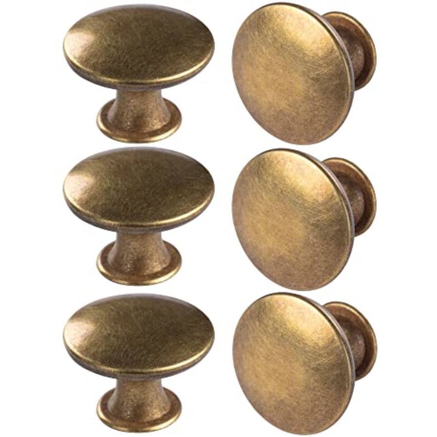 Lot de 6 boutons de meuble ron - Cabinet Knob Round avis et prix